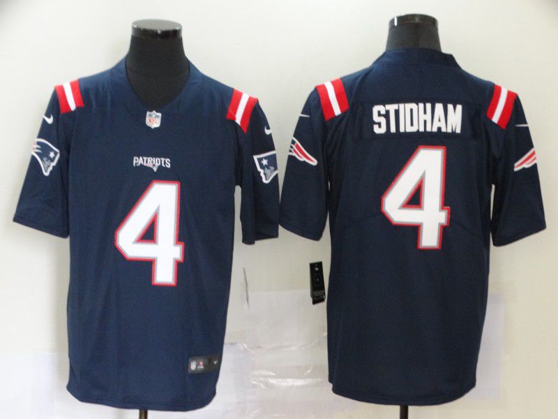 Men Houston Texans #4 Stidham Blue Nike Vapor Untouchable Stitched Limited NFL Jerseys
